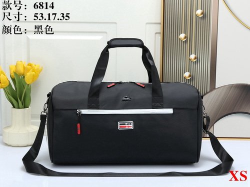 Lacoste Bag XS6814 black bag size 53-35-17cm