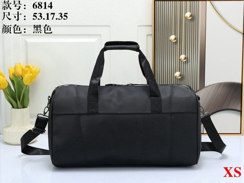 Lacoste Bag XS6814 black bag size 53-35-17cm