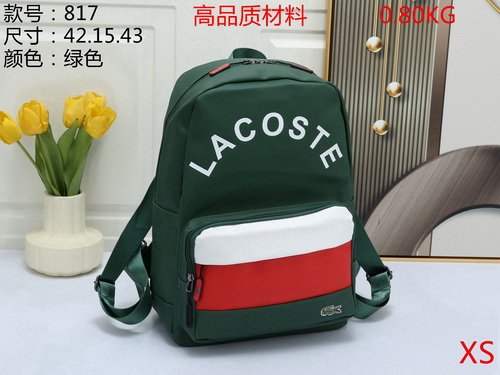 Lacoste Bag XS817 Bag Size 43-42-15 cm