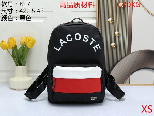 Lacoste Bag XS817 Bag Size 43-42-15 cm