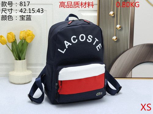 Lacoste Bag XS817 Bag Size 43-42-15 cm