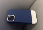 Simple Summer Contrast Solid Color case for iphone14 Silicone Anti drop Soft phone cover
