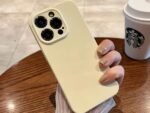 Pure Macaron candy color case for iphone14pro ultra thin Soft back cover