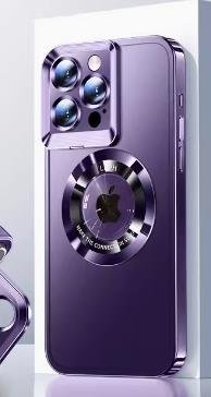 Protective elegant case for iphone13promax with Mirror Holder Anti Drop Silicone back covers