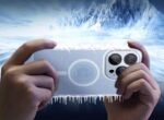 MagSafe Magnetic Absorber case for iPhone14 with Lens Film Premium Ultra Thin cover