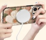 Magnetic suction phone case for iphone 13 high-end magsafe wireless charging premium feel cover