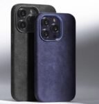 High grade suede case for iPhone 14pro new protective cover magnetic suction fast charging male and female anti drop