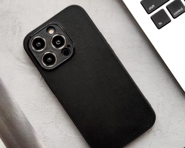 Genuine leather case for iPhone14pro Anti Dirt slim men back cover