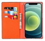 Genuine leather case for iPhone15pro flip cover case business style men phone cover