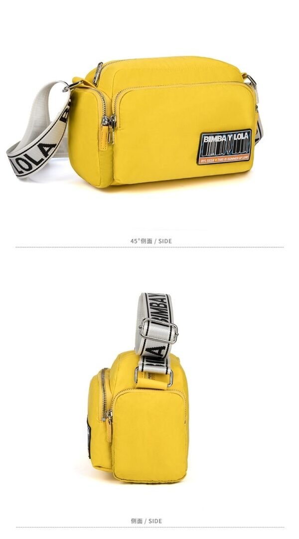 bimba y lola yellow camera bag pdd197 size26x13x19cm