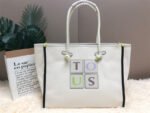 tous large canvas shopping bag 5271-176