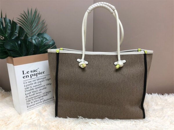 tous large canvas shopping bag 5271-176