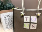 tous large canvas shopping bag 5271-176
