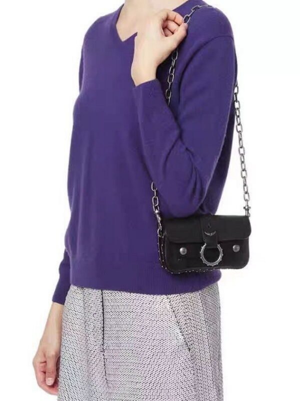 ZV17 ZADIG Women’s Leather Shoulder Bag Crossbody Bag Size22X12cm